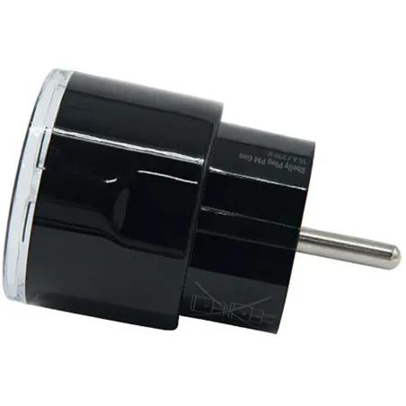 Shelly Plug PM Gen3 Matter 13A smart socket, black